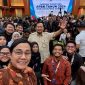 Sri Mulyani pada agenda tutup kas 2024 dan launching coretax. 