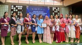 Tanggal 21 Januari 2025 ini sebanyak 11 Finalis Puteri Indonesia Banten 2025 mendapatkan pembekalan tentang tema Peranan Wanita dalam Pengembangan Daerah di Ruang Patio, Pusat Pemerintahan Kota Tangerang. (Istimewa)