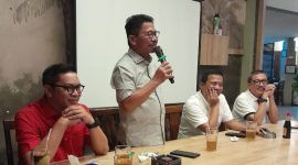 Kiri ke kanan: H. Maryono Hasan - H. Sachrudin - Rusdi Alam - Hosbeni Gonzala (Foto: Ist)