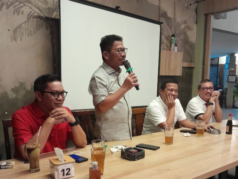 Kiri ke kanan: H. Maryono Hasan - H. Sachrudin - Rusdi Alam - Hosbeni Gonzala (Foto: Ist)