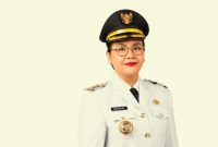 Agustina Wilujeng Pramestuti, Wali Kota Semarang Terpilih periode 2025 - 2030 yang dilantik Prabowo Subianto di Istana Negara, Jakarta, Kamis (20/2). (Kredit Foto via Dok. Pemkot Semarang)