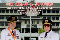 Ucapan selamat pelantikan(Dok. Team MCCK)