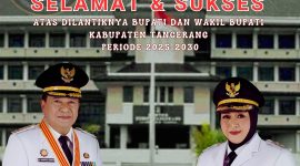 Ucapan selamat pelantikan(Dok. Team MCCK)