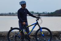 istirahat ketika bersepeda (Dok. Pribadi)