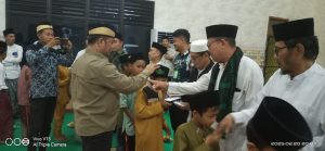 Tasyakuran dan santunan anak yatim 
