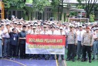 Ribuan Pelajar di Palmerah Deklarasikan Pelajar Anti Kekerasan dan Tawuran (Dok. Polres Metro Jakarta Barat)