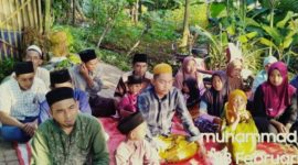 Keluarga besar Daenuri di Kecamatan Kemiri lakukan ziarah kubur menjelang datangnya bulan suci Ramadan. (Dok. Pribadi)