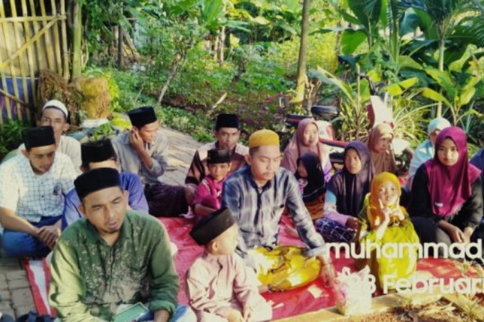 Keluarga besar Daenuri di Kecamatan Kemiri lakukan ziarah kubur menjelang datangnya bulan suci Ramadan. (Dok. Pribadi)