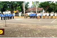apel pagi di halaman kantor kecamatan kemiri 