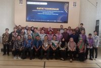 Rapat Koordinasi Pertanggungjawaban Tahun 2025 sebagai upaya evaluasi serta perencanaan pembangunan desa yang lebih baik. (Dok. Ahmad/Metrosiar) 