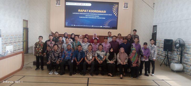 Rapat Koordinasi Pertanggungjawaban Tahun 2025 sebagai upaya evaluasi serta perencanaan pembangunan desa yang lebih baik. (Dok. Ahmad/Metrosiar) 