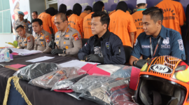 Polresta Tangerang bersama jajaran Polsek berhasil mengamankan 20 pelaku kejahatan curas, curat, dan curanmor (3C) dari berbagai wilayah. Para tersangka diamankan berdasarkan sembilan laporan polisi yang berhasil diungkap. (GemaBanten)