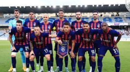 Jordi Amat tampil impresif bersama Johor Darul Ta'zim, bermain penuh 90 menit dalam kemenangan 5-2 atas Pohang Steeler di Liga Champions Asia. (Dok. JDT)
