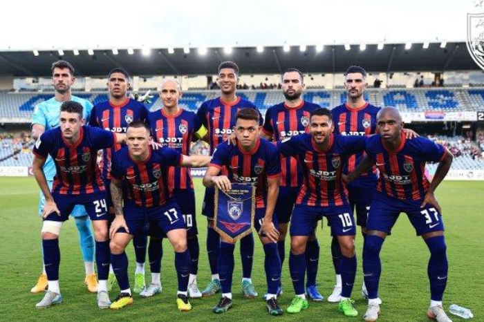 Jordi Amat tampil impresif bersama Johor Darul Ta'zim, bermain penuh 90 menit dalam kemenangan 5-2 atas Pohang Steeler di Liga Champions Asia. (Dok. JDT)