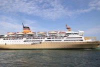 Kapal Pelni KM Pangrango siap melayani rute Ambon–Namrole sesuai jadwal keberangkatan yang telah ditetapkan. (Dok. Pelni)