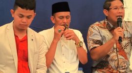 Proyek pembangunan pagar laut di Kabupaten Tangerang yang melibatkan Kades Kohod, Arsin bin Asip, kini dikenakan denda oleh Kementerian Kelautan dan Perikanan. (Foto: Istimewa)