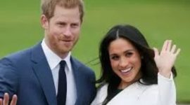 Foto: Ilustrasi Meghan Markle saat berbicara tentang penundaan tayangan program Netflixnya, 