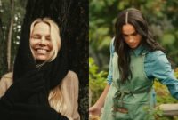Program acara Meghan Markle (kanan) disebut menjiplak milik Pamela Anderson(kiri). (Kolase Instagram/pamelaanderson - Netflix)