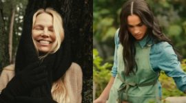 Program acara Meghan Markle (kanan) disebut menjiplak milik Pamela Anderson(kiri). (Kolase Instagram/pamelaanderson - Netflix)