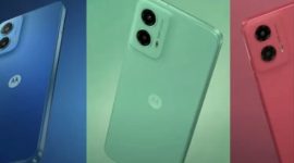 Motorola Moto G45 5G dengan desain elegan dan layar luas, menawarkan performa tangguh dan fitur canggih di kelas menengah. (Dok. Motorola)