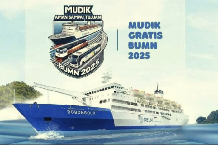 Mudik Lebaran 2025 Lebih Mudah dan Terjangkau dengan Program Gratis dari Pelni dan BUMN. (Foto KM Dobonsolo: Dok. Pelni)
