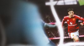 Pertandingan seru antara Tottenham Hotspur dan Manchester United di Premier League 2024/2025, 16 Februari 2025, pukul 23.30 WIB di Tottenham Hotspur Stadium. Foto salah satu pemain Manchester United, Alejandro Garnacho. (instagram/manchesterunited)