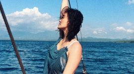 Foto: Ilustrasi Agnez Mo saat memberikan klarifikasi terkait tudingan Ahmad Dhani tentang masalah royalti lagu 