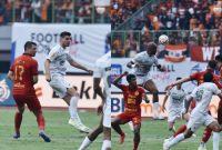 Persib Bandung melawan Persija Jakarta berakhir imbang 2-2 di Stadion Patriot Candrabhaga, Bekasi. (instagram.com/persib)