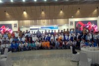 Para Pelajar yang hadir menerima mater terkait keselamatan Lalu Lintas dan Angkutan Jalan. (Istimewa)