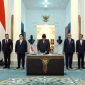 Foto: Presiden Prabowo Subianto saat peluncuran BP Investasi Danantara di Istana Merdeka, Jakarta, pada Senin, 24 Februari 2025. (YouTube Sekretariat Presiden)