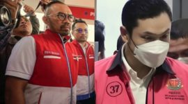Dari kiri-kanan: Potret Dirut PT Pertamina Riva Siahaan dan pengusaha Harvey Moeis, suami aktris Sandra Dewi dalam skandal korupsi PT. Timah. (Dok. Pertamina Patra Niaga - Media Sosial)