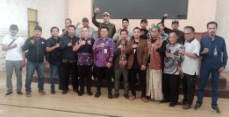 Agus Budi Aji mengatakan bahwa pemilihan ketua Karang Taruna Kecamatan Kemiri telah dilakukan secara demokratis dan transparan. (Istimewa)