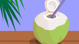 Kandungan gula alami dalam air kelapa memberikan energi instan yang dibutuhkan tubuh setelah berpuasa (Dok. Freepik Ilustrasi) 