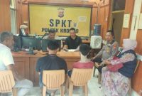 Polisi sigap memproses dugaan penganiayaan terhadap seorang remaja berusia 14 tahun di Tangerang. (Foto: Rizky Maulana/Metrosiar)