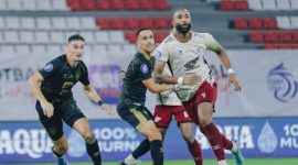 Suasana pertandingan antara PSIS Semarang dan PSM Makassar di Stadion Jatidiri, yang berakhir dengan skor imbang 1-1 dalam lanjutan Liga 1 pekan ke-23, Minggu (16/2). (Instagram/psm_makassar)