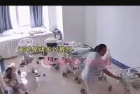 Dua perawat di sebuah rumah sakit di China mempertaruhkan keselamatan mereka demi melindungi bayi yang baru lahir saat gempa yang berpusat di Myanmar mengguncang pada Jumat, 28 Maret 2025. (Sumber: Tangkapan layar NDTV)