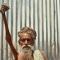 Amar Bharati, petapa India yang mengangkat tangan kanannya sejak tahun 1973. (X.com/@PicturesFoIder)