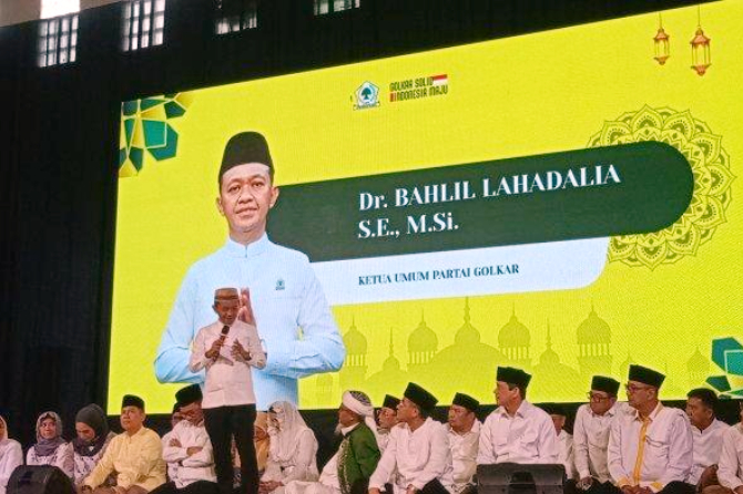 Bahlil Lahadalia serahkan kasus Ridwan Kamil ke proses hukum. KPK akan periksa RK terkait dugaan korupsi Bank BJB setelah penggeledahan rumah. Potret Ketua Umum Golkar Bahlil Lahadalia. (DOK. Istimewa)