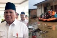 Bekasi dikepung banjir. (Kolase)