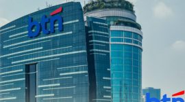 PT BTN buka pendaftaran mudik gratis Lebaran 2025, dengan kuota terbatas. Daftar 10-12 Maret 2025 di 7 kantor cabang BTN. Potret Gedung Pusat Bank BTN di Jakarta. (Dok. BTN)