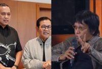 Potret (dari kiri ke kanan) Wali Kota Bekasi Tri Adhianto, Gubernur DKI Jakarta Pramono Anung, dan anggota DPR Adian Napitupulu. (Instagram.com / @mastriadhianto - @adian_napitupulu)