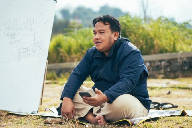 Sutradara film Dirty Vote, Dandhy Laksono. (X.com/DandyLaksono)