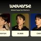 EXO-CBX di Weverse di Platform penggemar untuk konten eksklusif dan interaksi langsung antara EXO-CBX dan penggemar mereka. (Weverse Company)