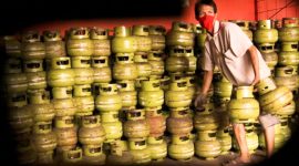 Potret Ilustrasi pengoplosan gas LPG 3 Kg di Kabupaten Bekasi, Bogor dan Tegal yang dibongkar Bareskrim Polri. (DOK. Ist)