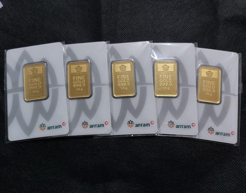 Direktur Utama Antam Nicolas D. Kanter mengungkapkan, perseroan juga terus berupaya memperbaiki citra perusahaan dan kepercayaan masyarakat terhadap produk emas miliknya. Ilustrasi emas murni Antam. (Dok. Istimewa)