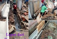 Metode pemasangan U-ditch terkesan asal jadi, tidak menggunakan amparan lantai dasar terlebih dahulu, tidak menggunakan mortar sebagai penyambung antar U-ditch, serta galian badan saluran yang tidak presisi (Metrosiar)