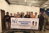 Aliansi Jurnalis Video Provinsi Banten melakukan Musyawarah Daerah (Musda) untuk menentukan ketua baru melanjutkan estafet kepemimpinan (12/03/25). //Foto: DOK. AJV Banten//