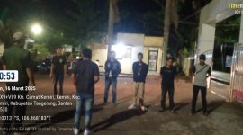 Apel persiapan Patroli bersama Satpol PP, FKDM, Redkar dan MCCK Kecamatan Kemiri. (Dok. MCCK Kemiri/Metrosiar) 