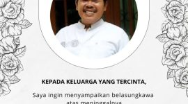 Ucapan duka cita atas kepergian Mat Solar. (Istimewa)