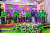 Potret: Ketua Ansor di dampingi Camat, dan Kades Kemiri serta pengurus Mejlis hadapan dan tokoh masyarakat setempat. (Dok. Istimewa) 